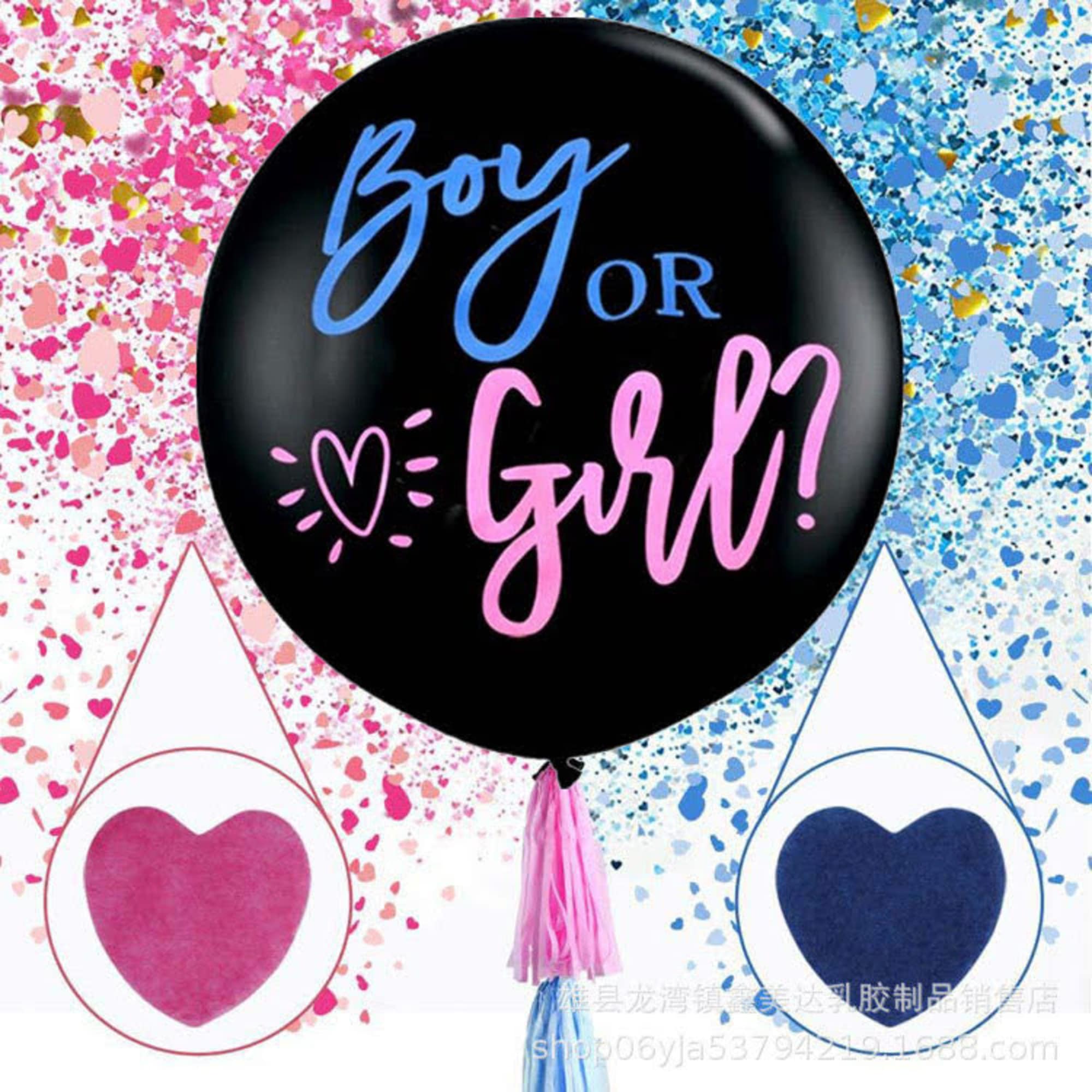 Gender Reveal Full Balloons Set