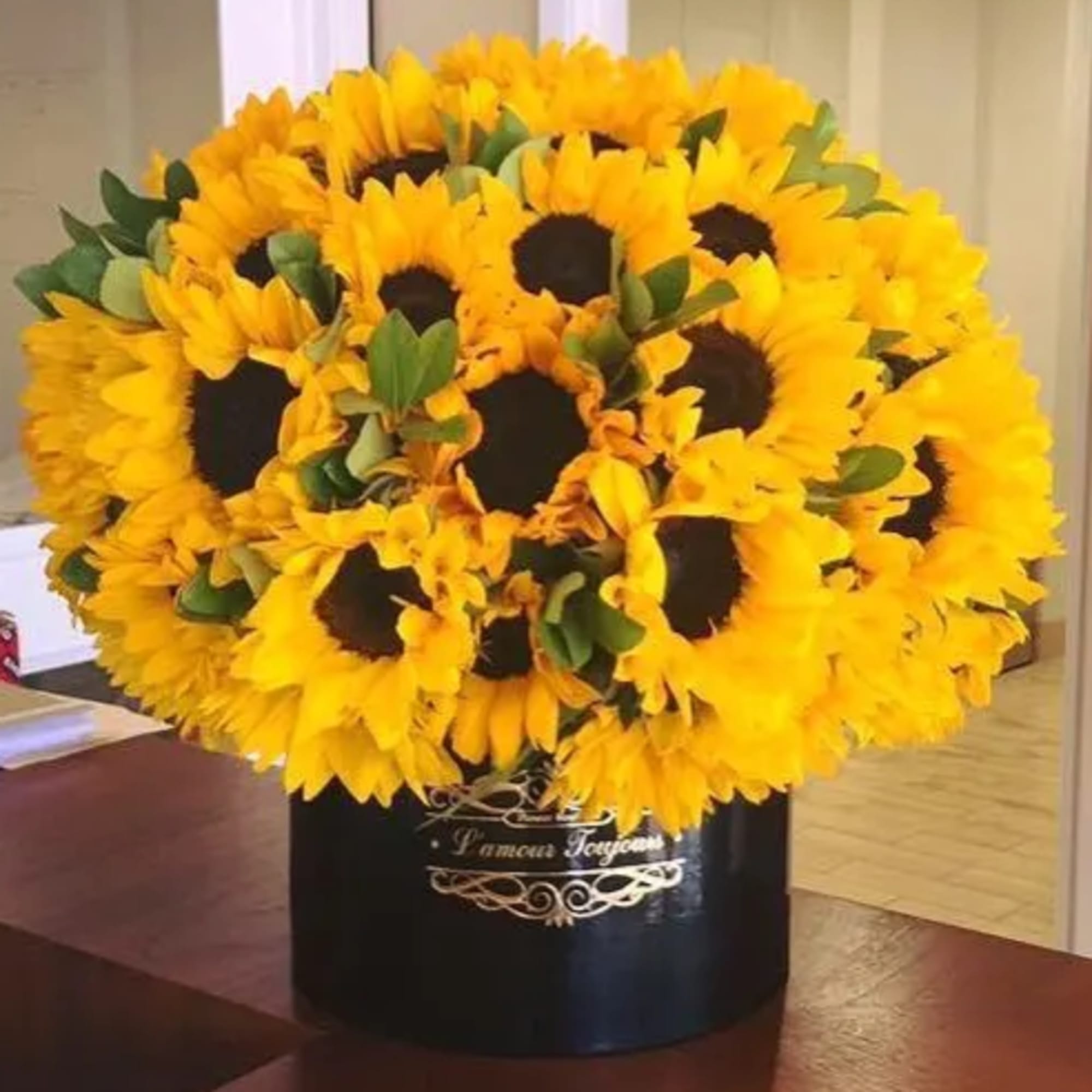 Sunflowers Signature Box - Westminster Same Day Flower Delivery