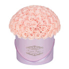 100 Pink Everlasting Roses - Pink Signature Box