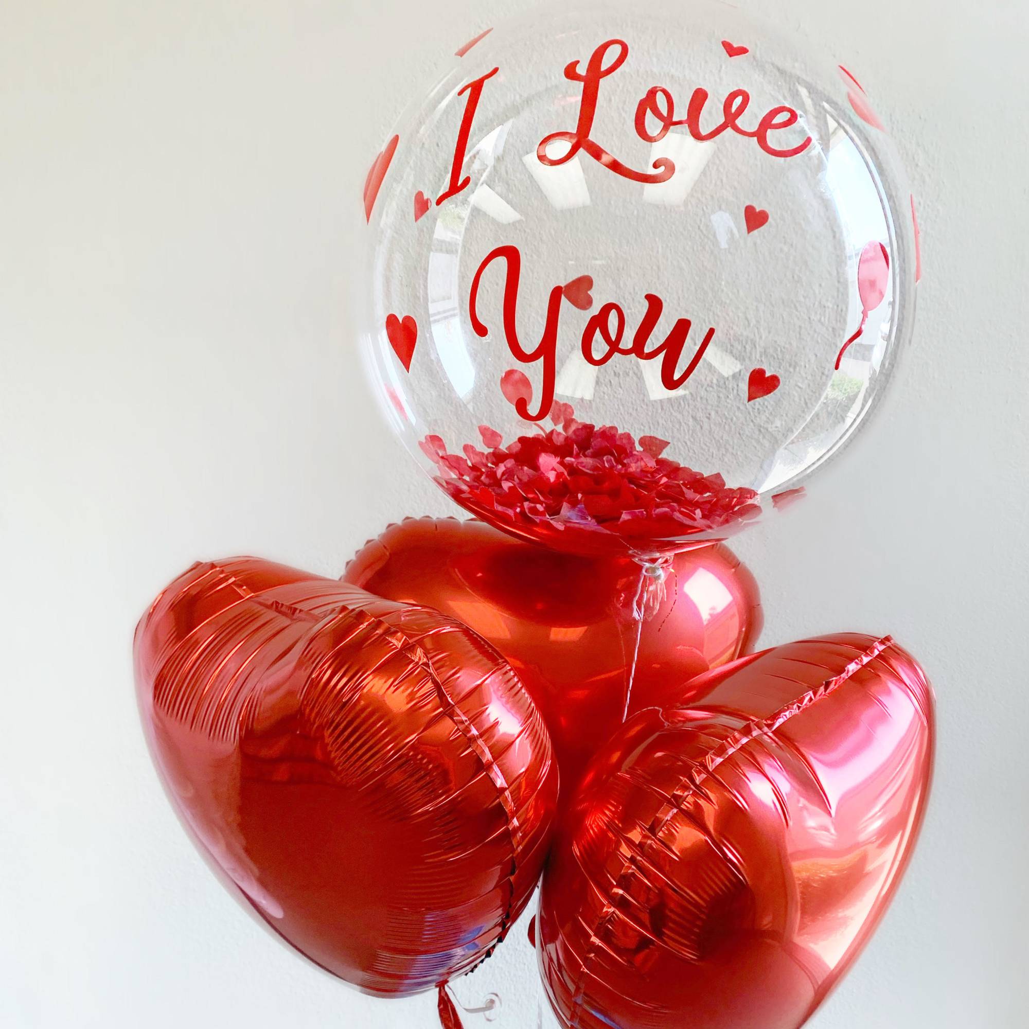 I Love You Balloon Set