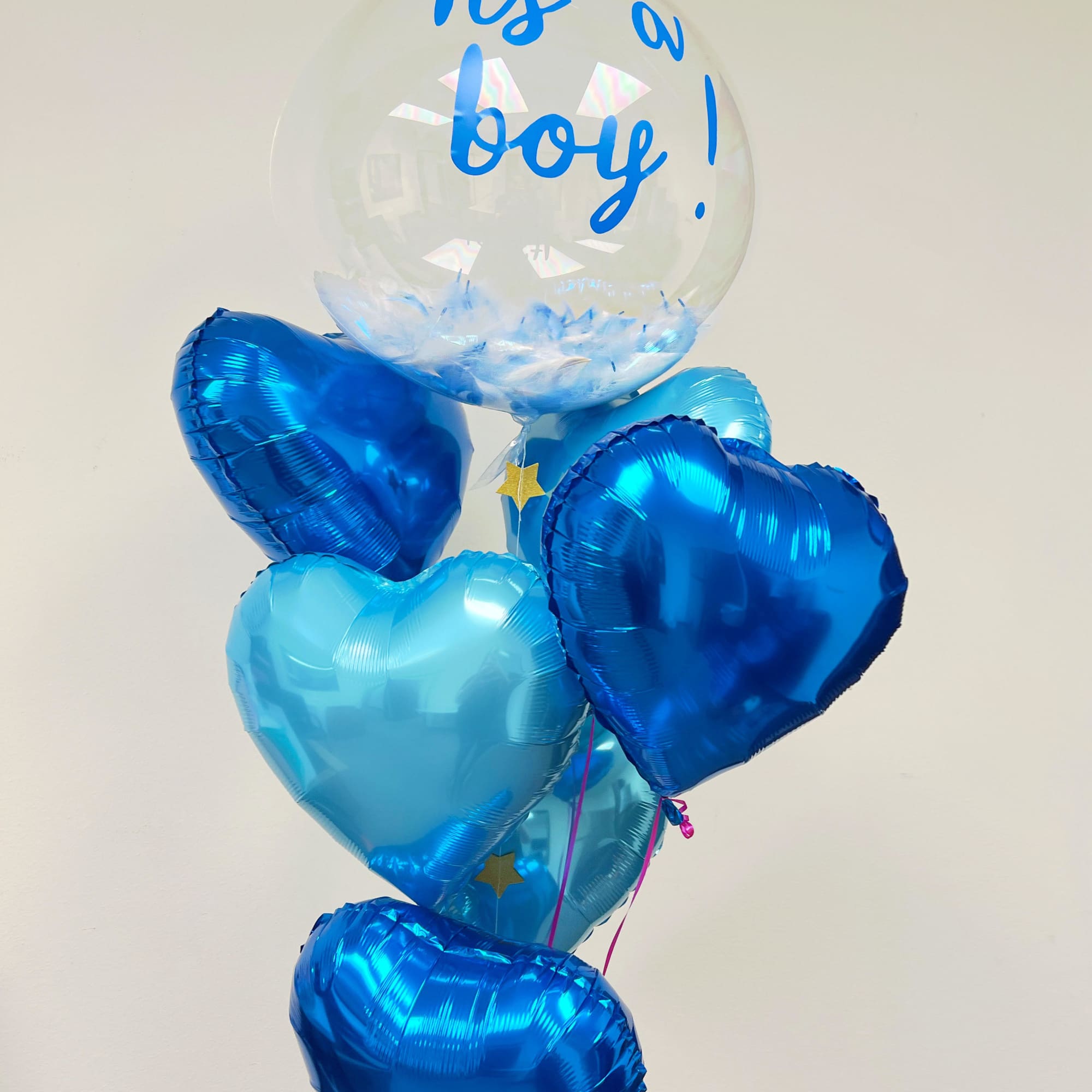 It's a boy balloons