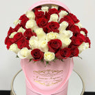 Red and White Roses Signature Box II