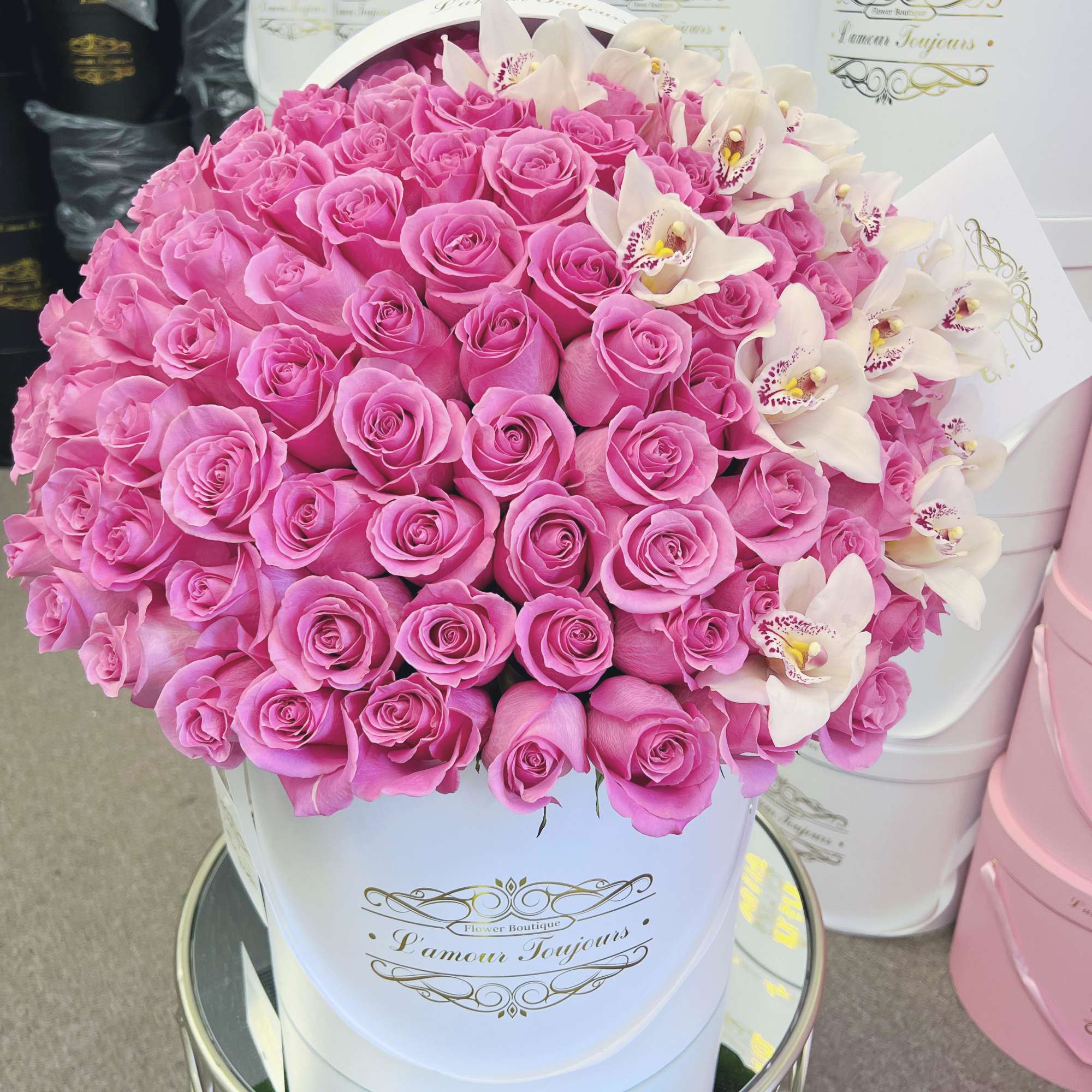 100 Barbie Roses